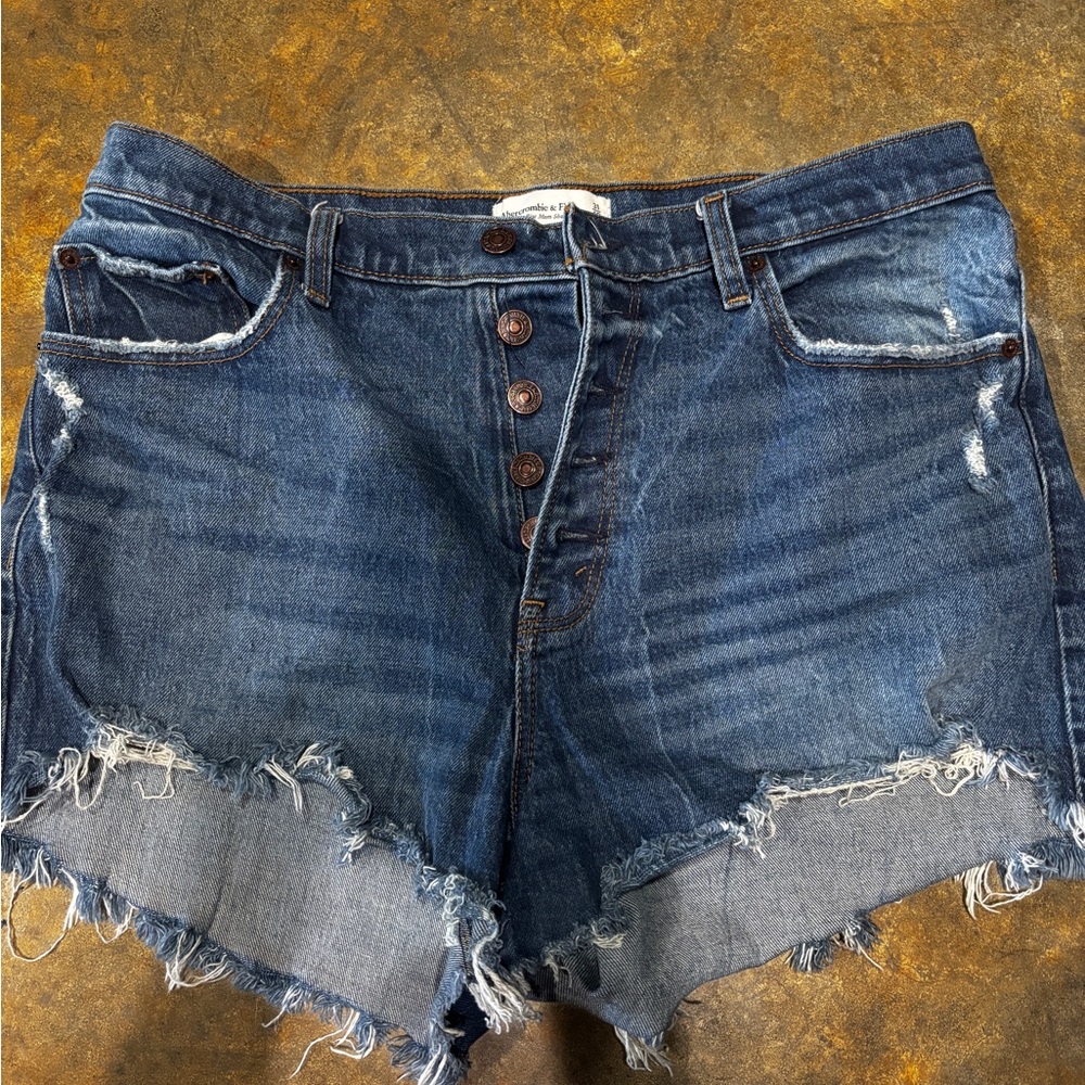 Abercrombie & Fitch High Rise Mom Shorts
